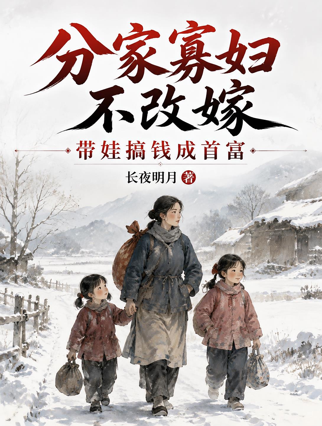 分家寡婦不改嫁，帶娃搞錢成首富